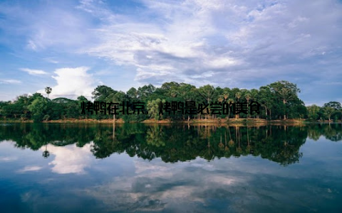 烤鸭在北京, 烤鸭是必尝的美食